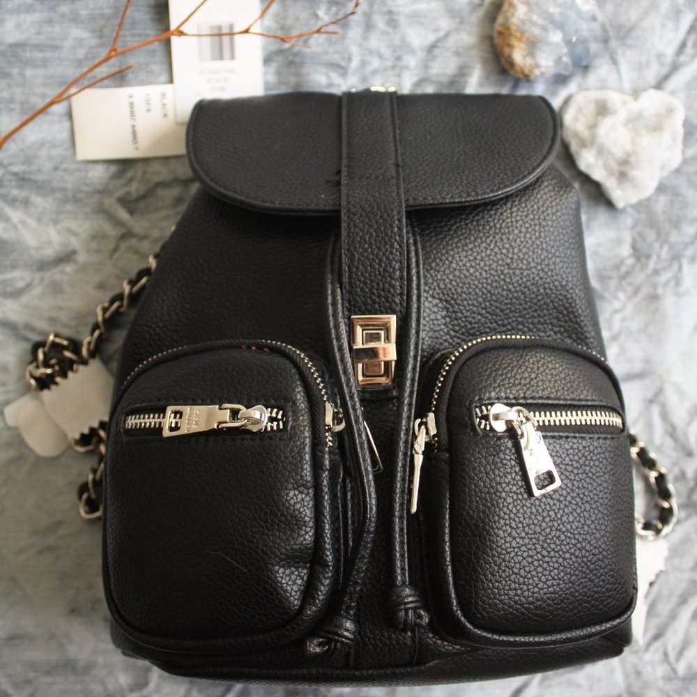 Steve Madden Black Backpack